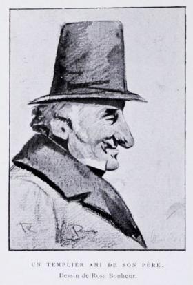 Caricature réalisée par Rosa Bonheur